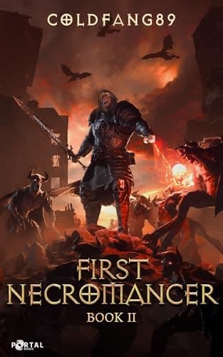 First Necromancer Book Two: A System Descent LitRPG Adventure cover