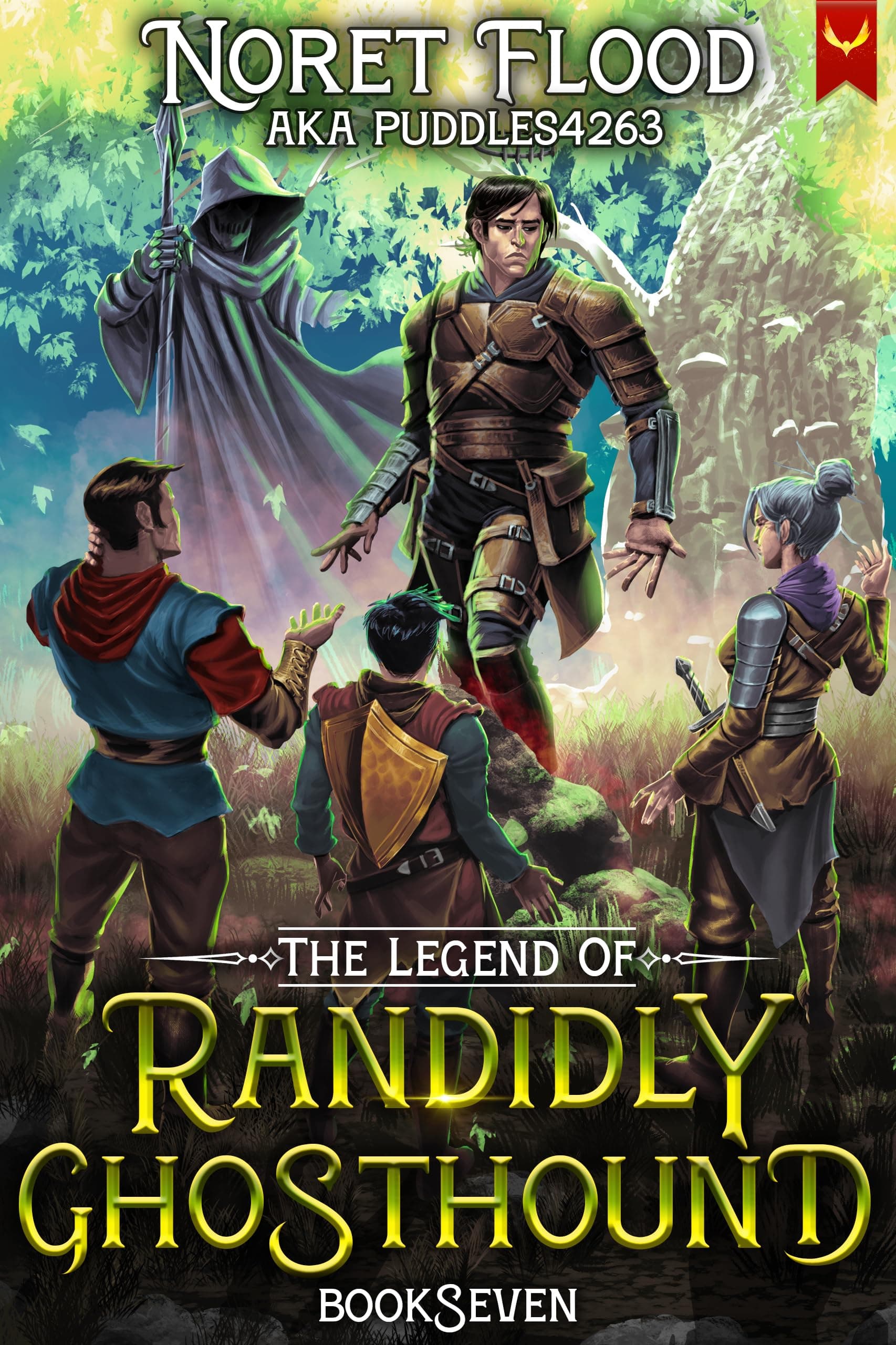 The Legend of Randidly Ghosthound 7 cover